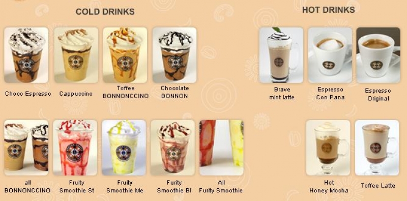 Download View Menu Of Bonnon Coffee Bonnon Coffee Business Offers Deals Jeddah Events Onlinejeddahcom